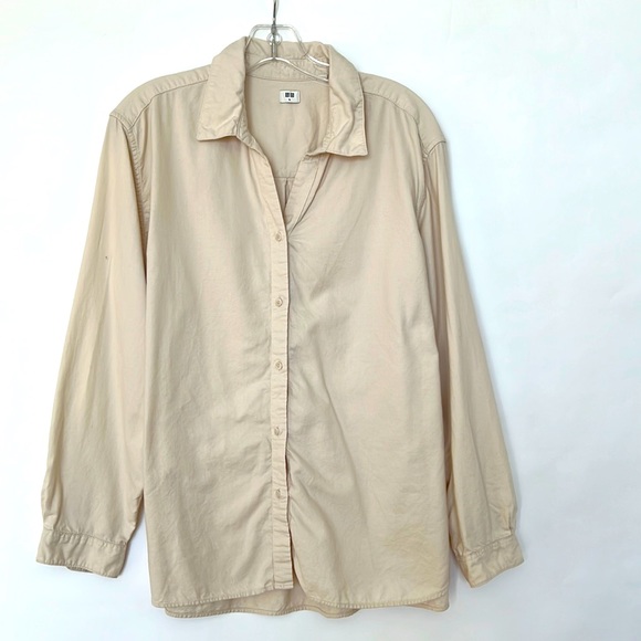 Uniqlo Light Creme Flannel - Picture 2 of 6